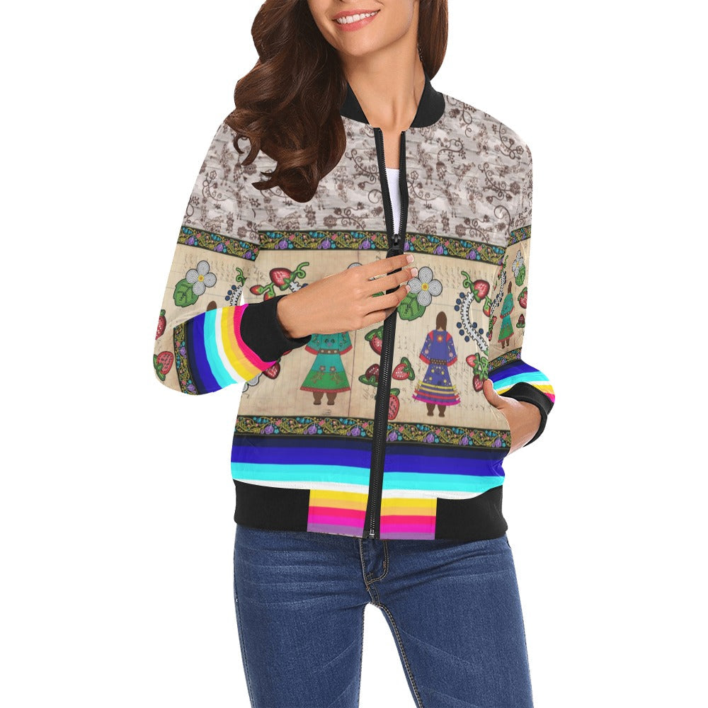 Aunties Gifts Bomber Jacket for Women