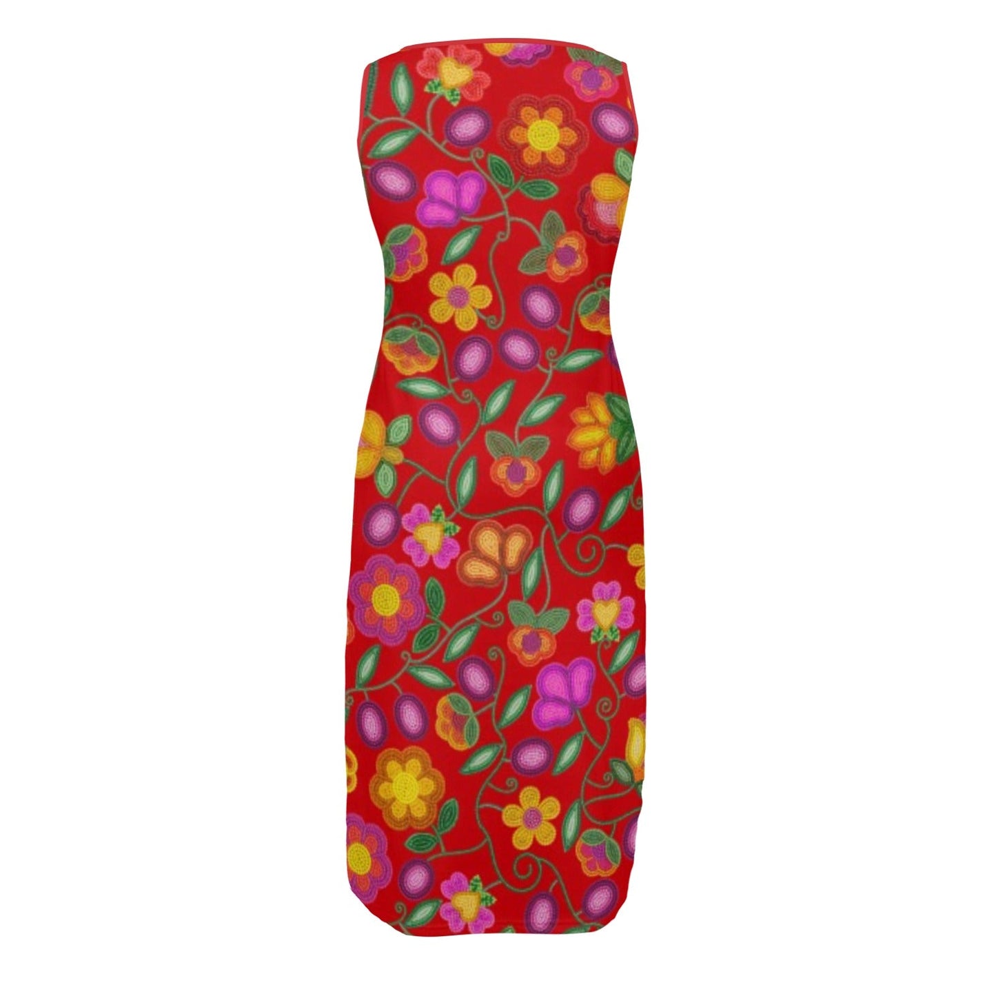 Boreal Bounty Red Phaedra Dress