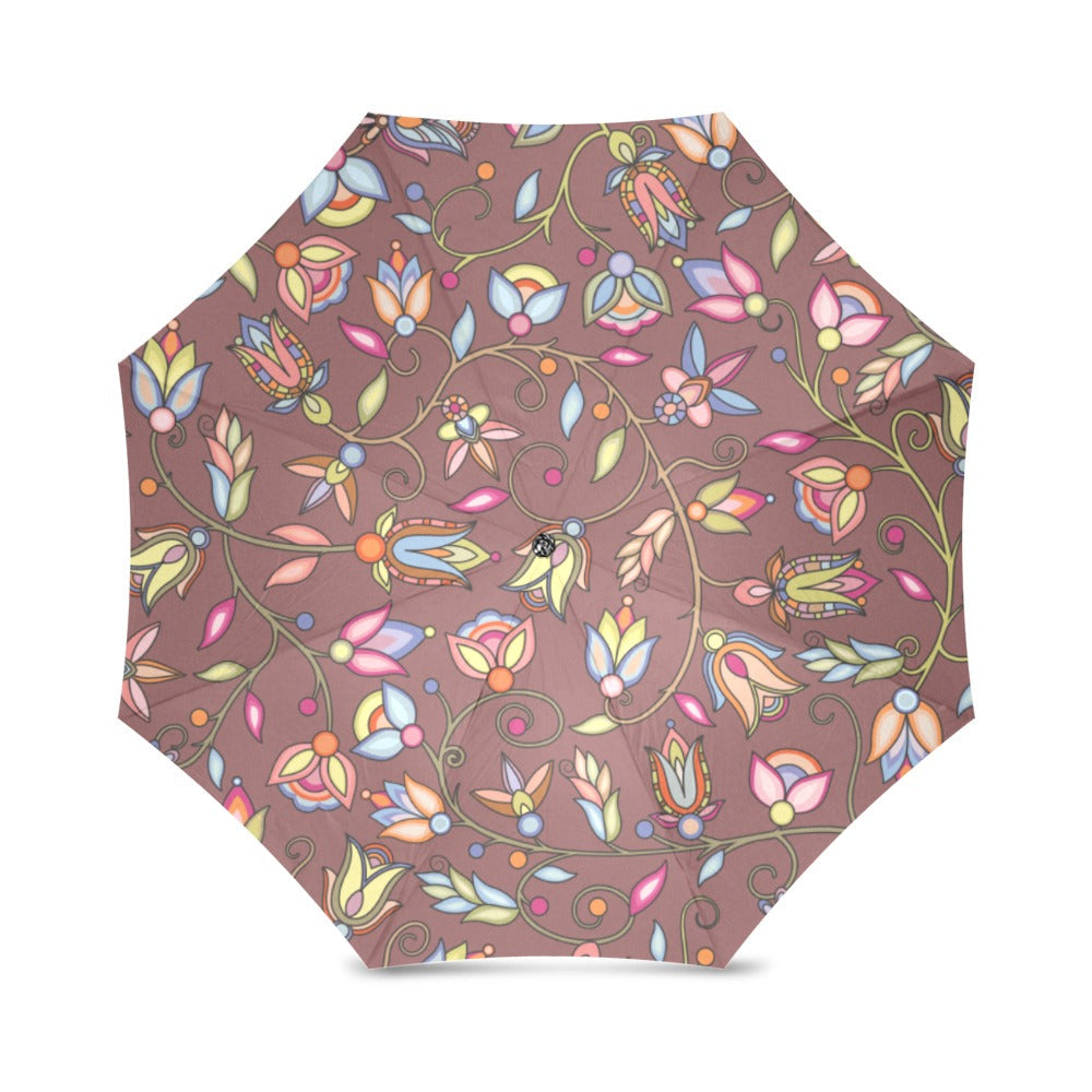 Buffalo Bloom Clay Foldable Umbrella