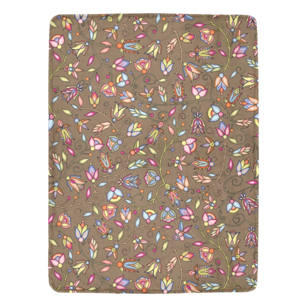 Buffalo Bloom Earth Song X-Large Micro Fleece Blanket