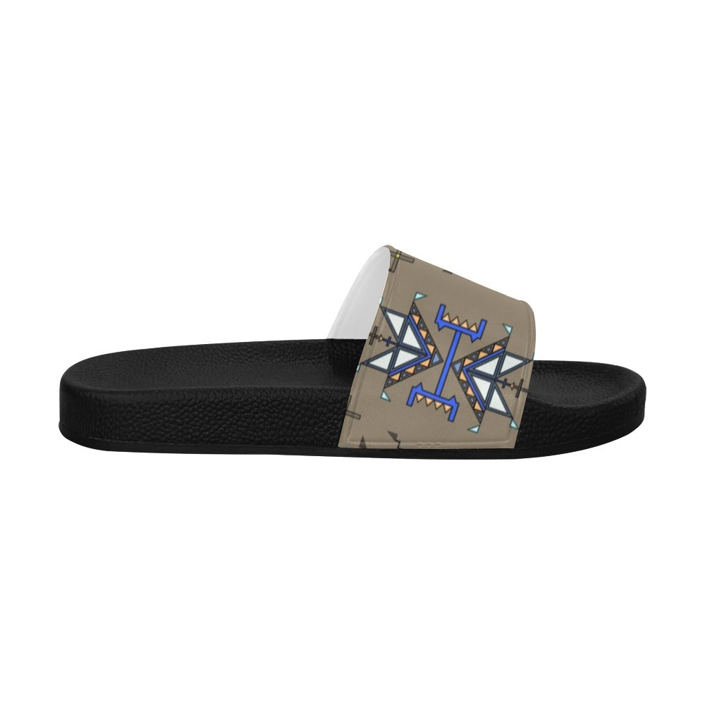 Eagle Strike Brown Women's Slide Sandals