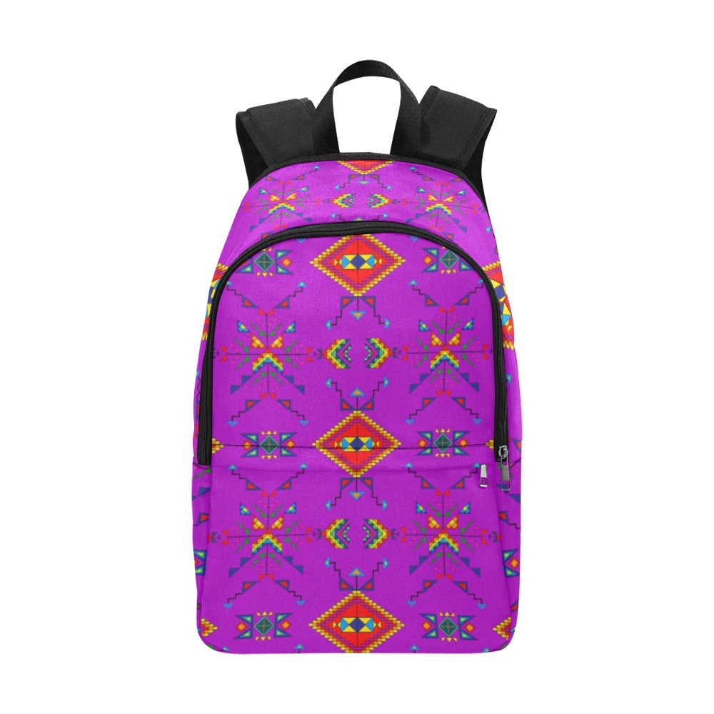 Buffalo Jump Purple Backpack