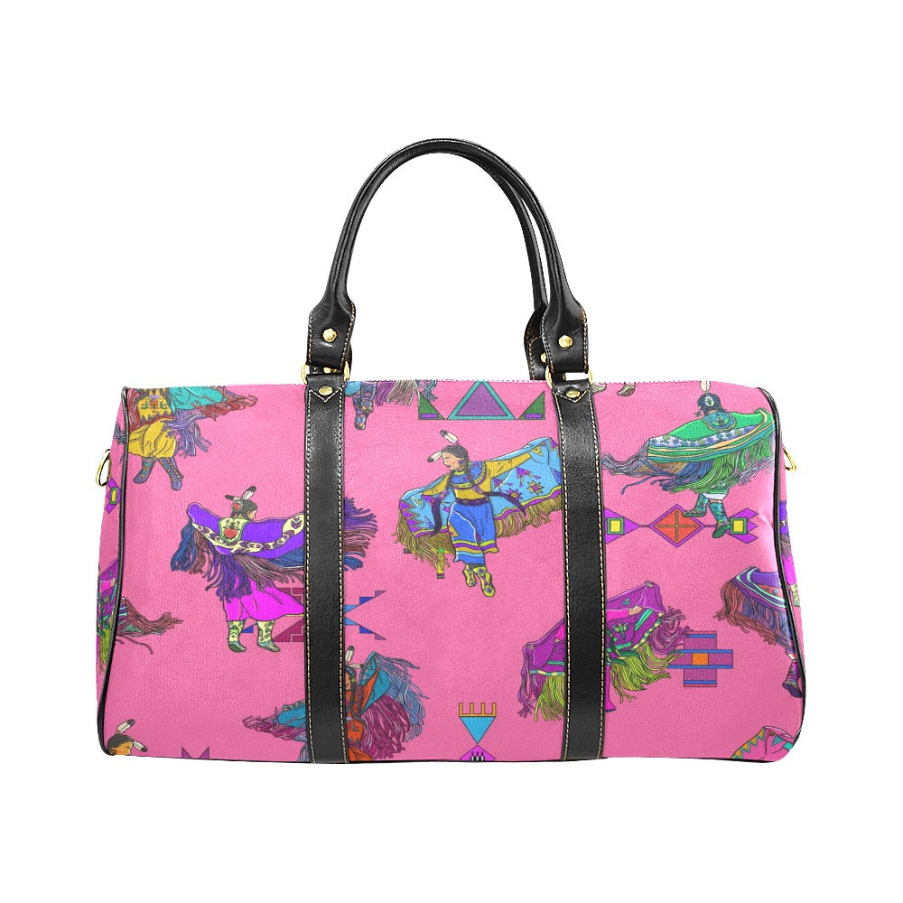 Women's Fancy Dancers Pink Small Travel Bag