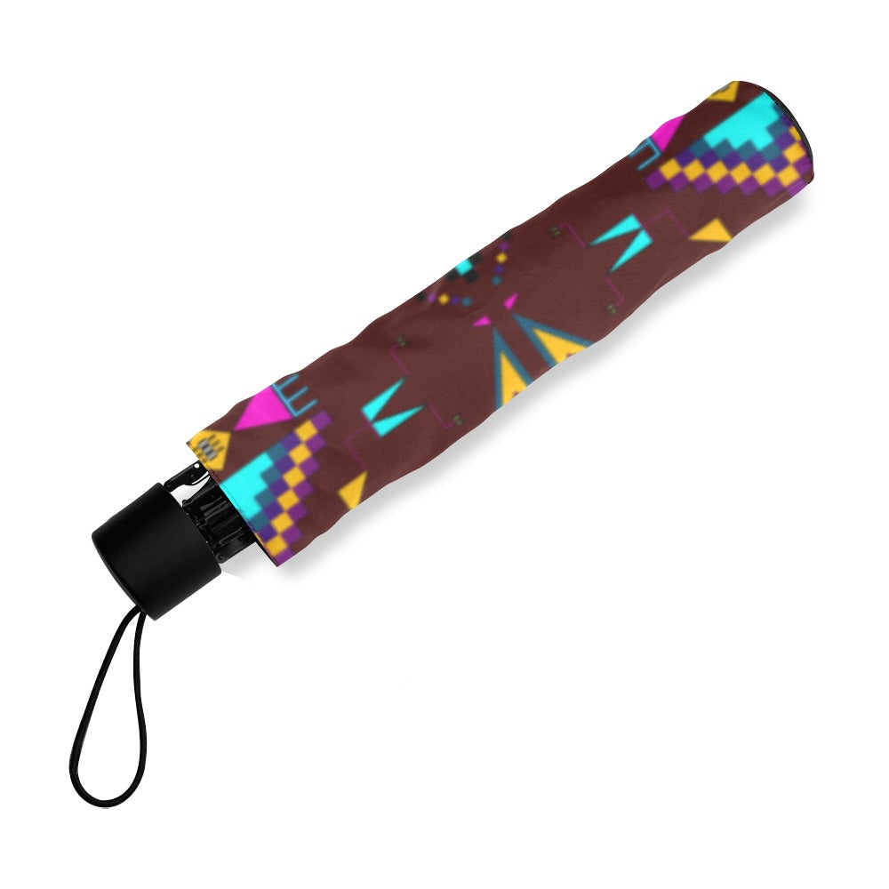 Rite of Passage Pemmican Berry Foldable Umbrella