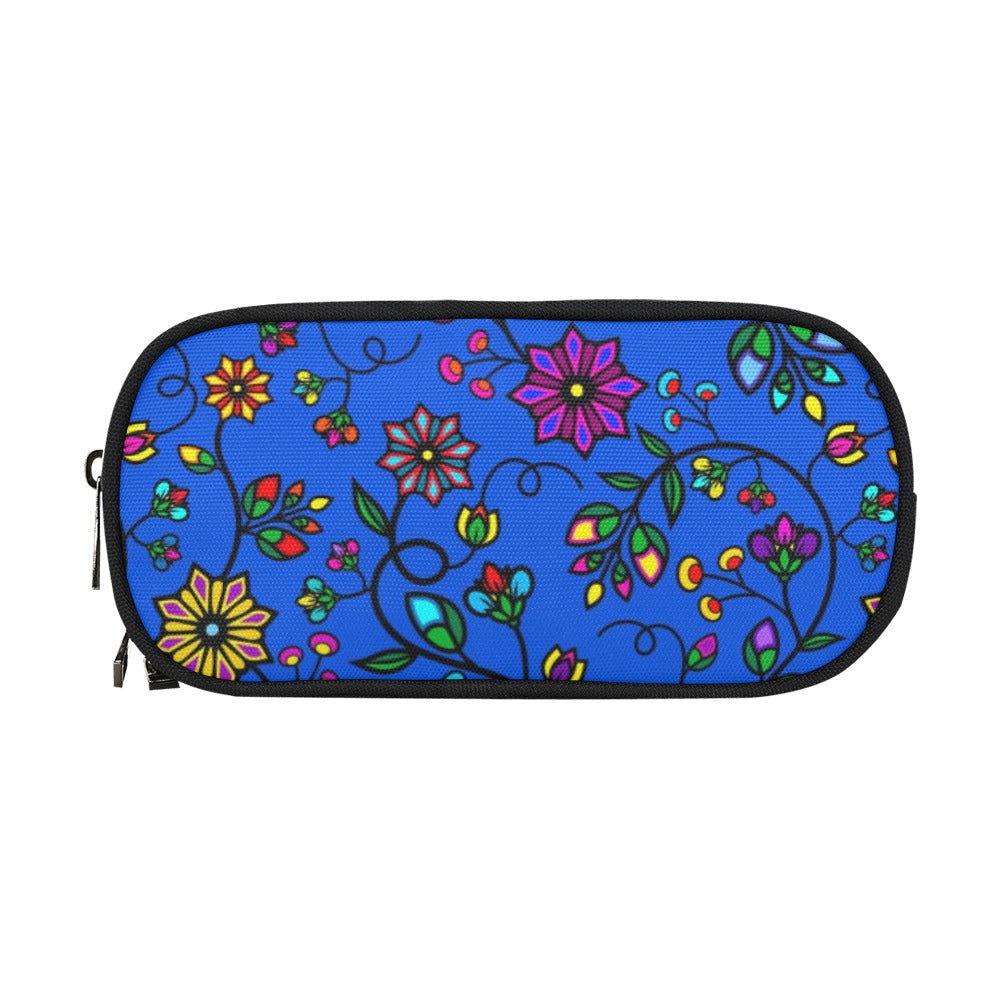 Prairie Paintbrush Blue Pencil Pouch