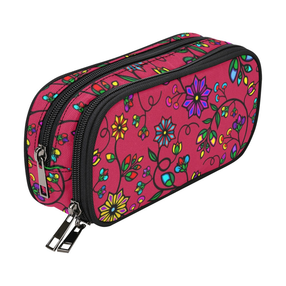 Prairie Paintbrush Passion Berry Pencil Pouch