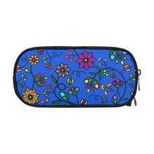 Load image into Gallery viewer, Prairie Paintbrush Blue Pencil Pouch
