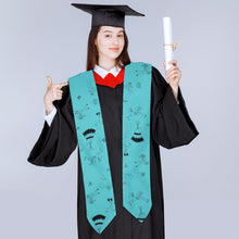 Load image into Gallery viewer, Ledger Dables Torquoise Graduation Stole
