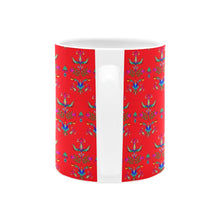 Load image into Gallery viewer, Dakota Damask Red Mug
