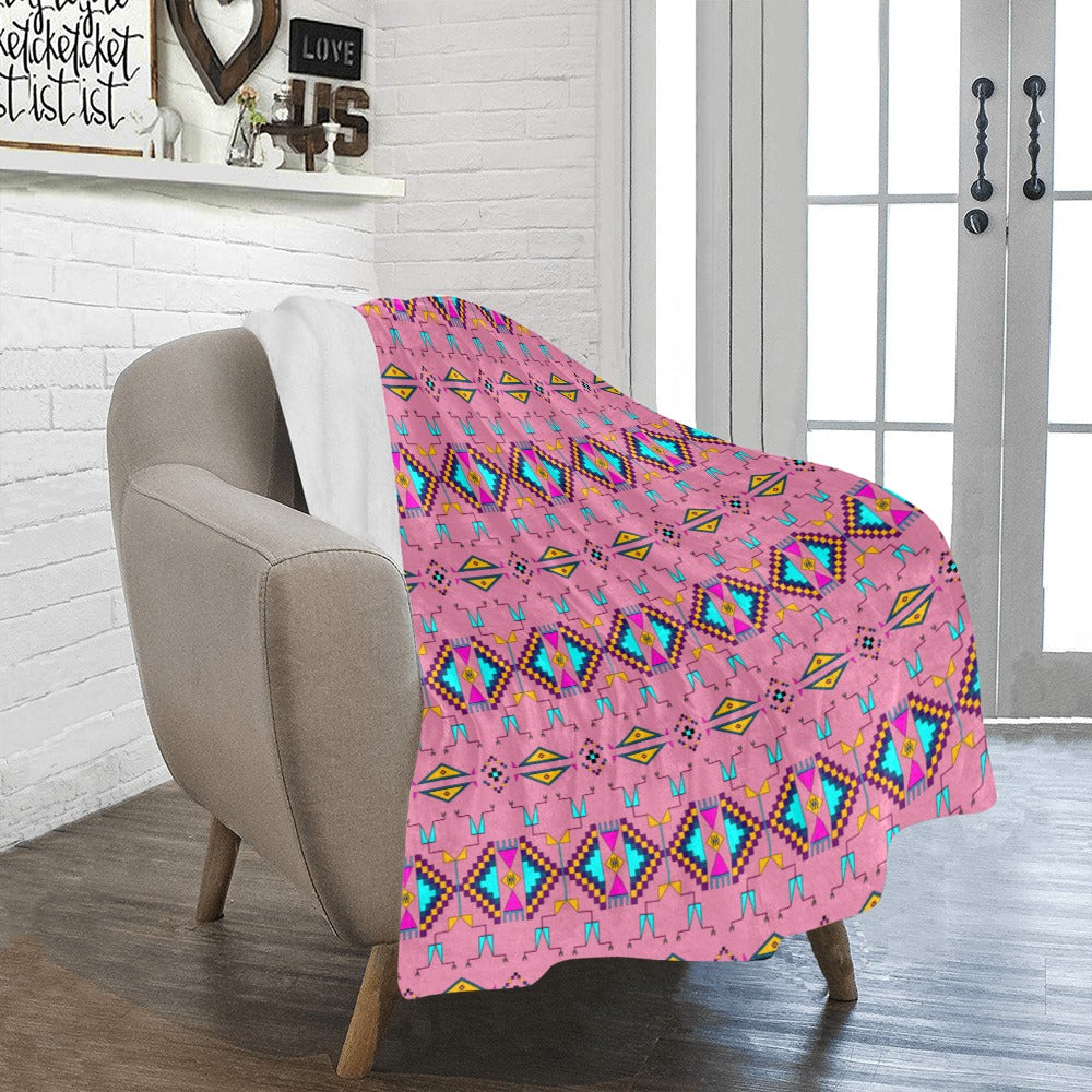 Rite of Passage Pink Ultra-Soft Micro Fleece Blanket 40"x50"