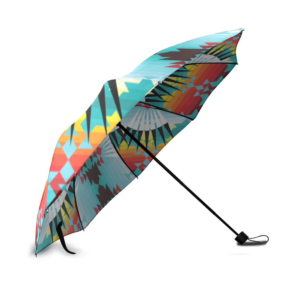 ribbonwork bustle Foldable Umbrella