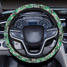 Load image into Gallery viewer, Culture in Nature Green Steering Wheel Cover with Elastic Edge
