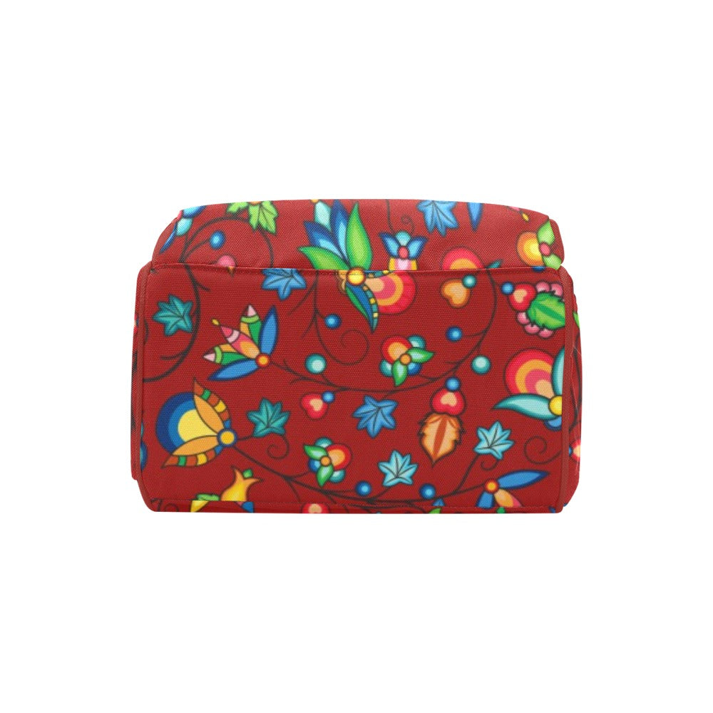 Prairie Plains Spirit Red Multi-Function Diaper Backpack