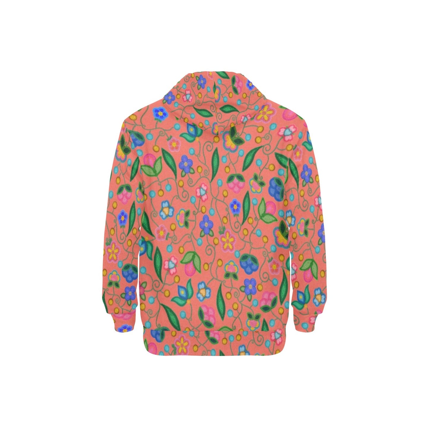 Skyberry Serenade Peach Fleece Hoodie