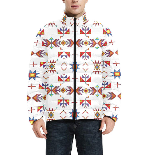 Scattered Generations White Men's Padded Jacket