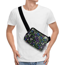 Load image into Gallery viewer, Grandmother&#39;s Stories Midnight Belt Bag
