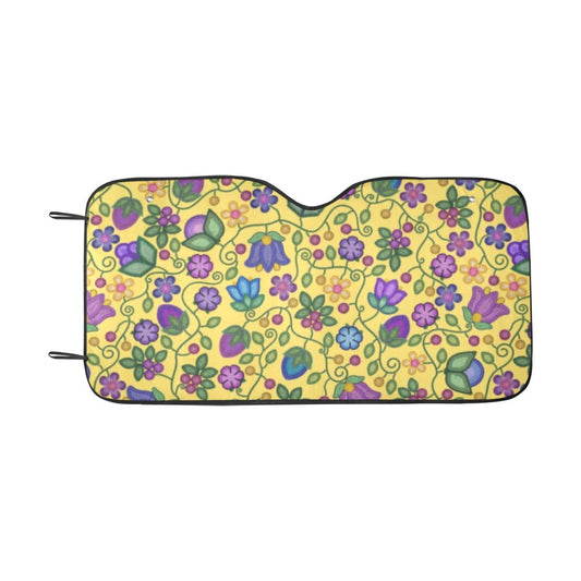 Bloom Uplift Yellow Car Sun Shade 55"x30"