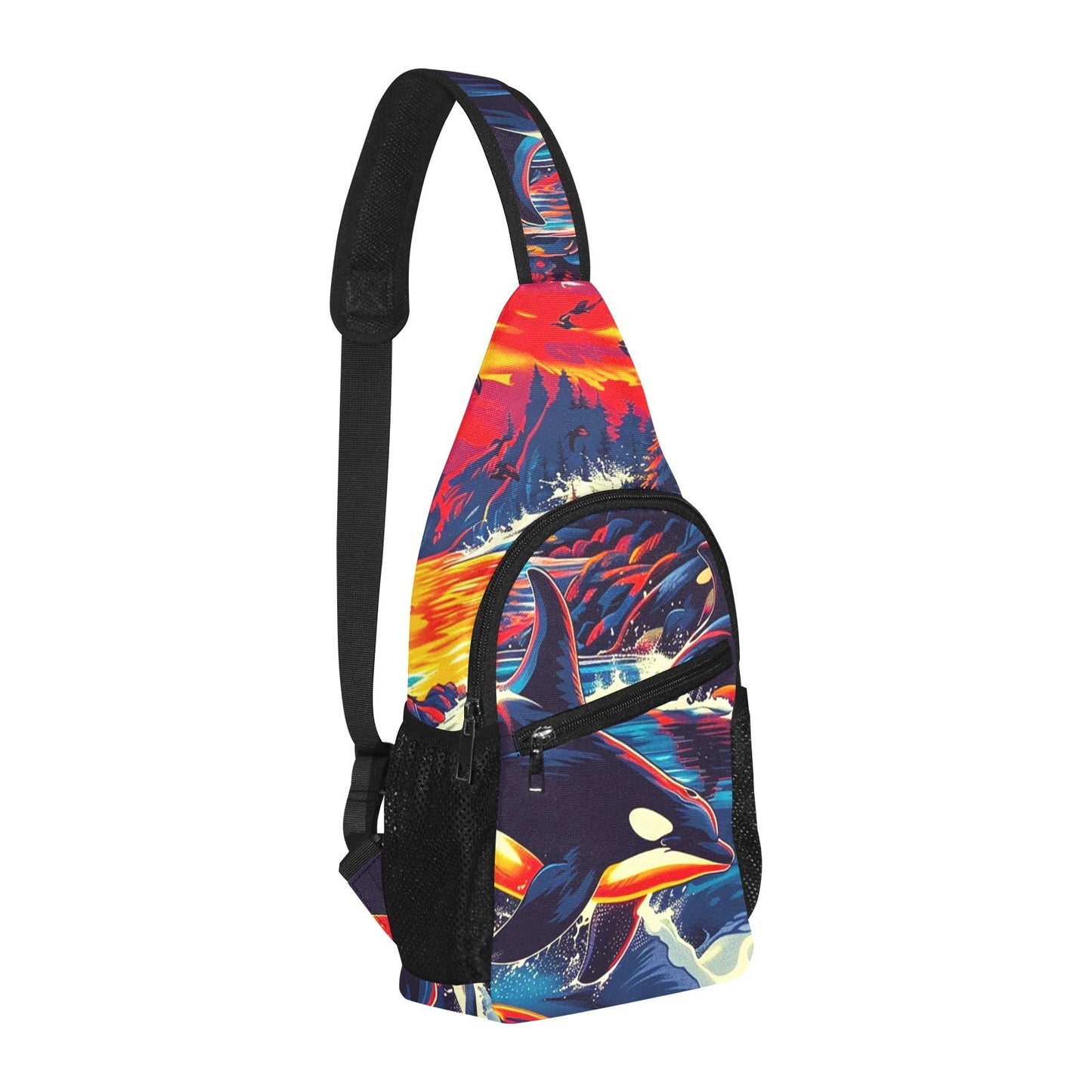 Killer Whales in the Bay Chest Bag