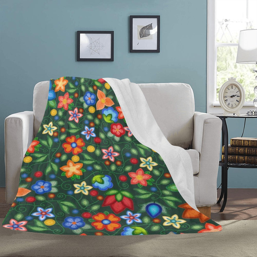 Morning Harmony Forest X-Large Micro Fleece Blanket