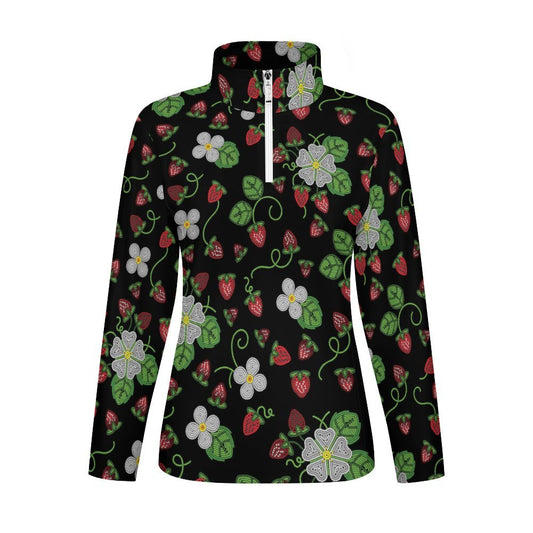 Strawberry Dreams Long Sleeve Yoga Shirt