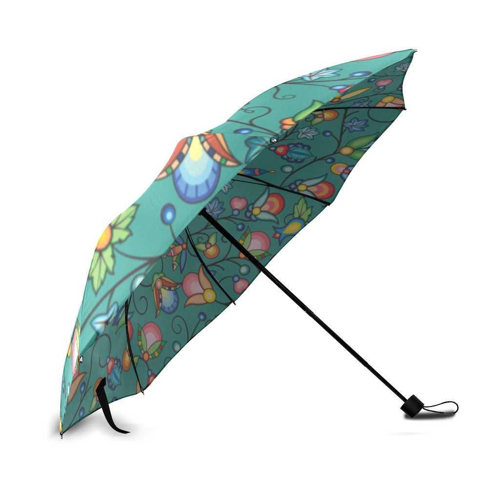 Prairie Plains Spirit Afternoon Sky Foldable Umbrella
