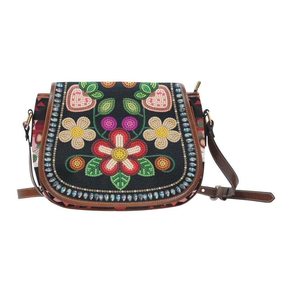 Sacred Berry Saddle Bag/Large - Black