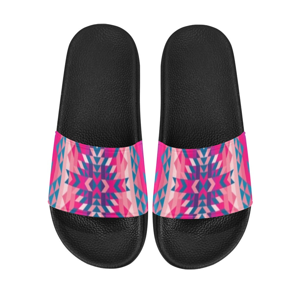 Desert Geo Slide Sandals