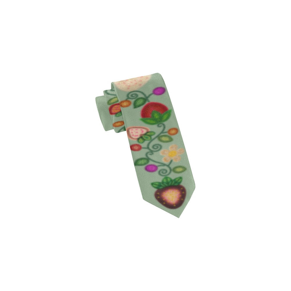 Berry Rites Sage Necktie