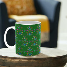 Load image into Gallery viewer, Dakota Damask Green Mug
