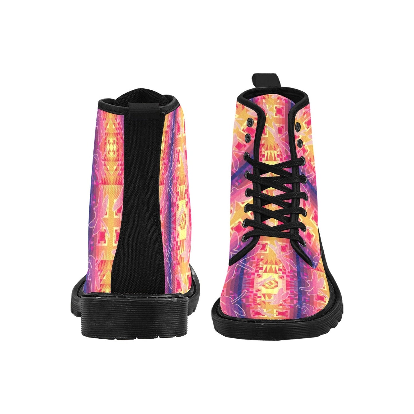 Kaleidoscope Dragonfly Boots