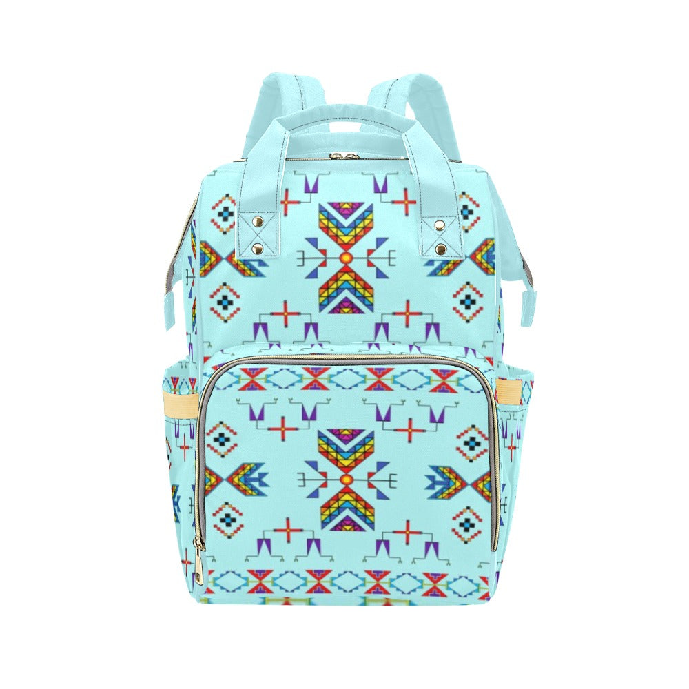 Rainy Chief Rainbow Robin Egg Multi-Function Diaper Backpack