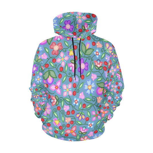 Petal Harmony River Hoodie for Women
