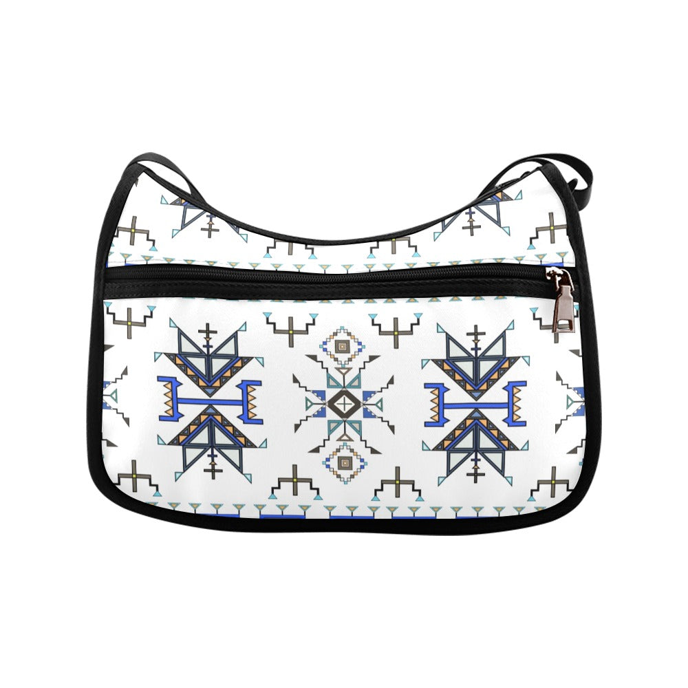 Eagle Strike White Crossbody Bag