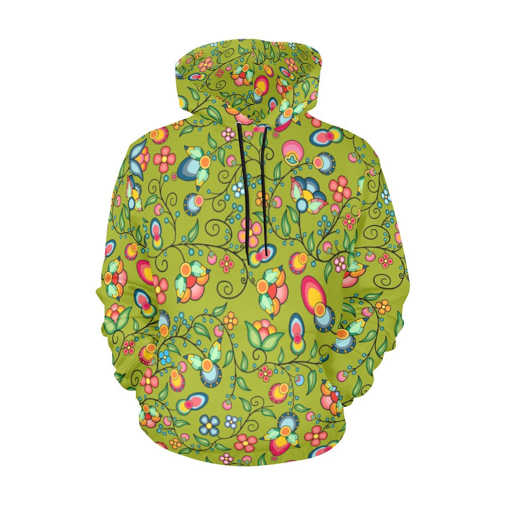 Floral Bounty Sweetgrass Hoodie for Men