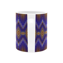 Load image into Gallery viewer, Fire Feather Blue Mug
