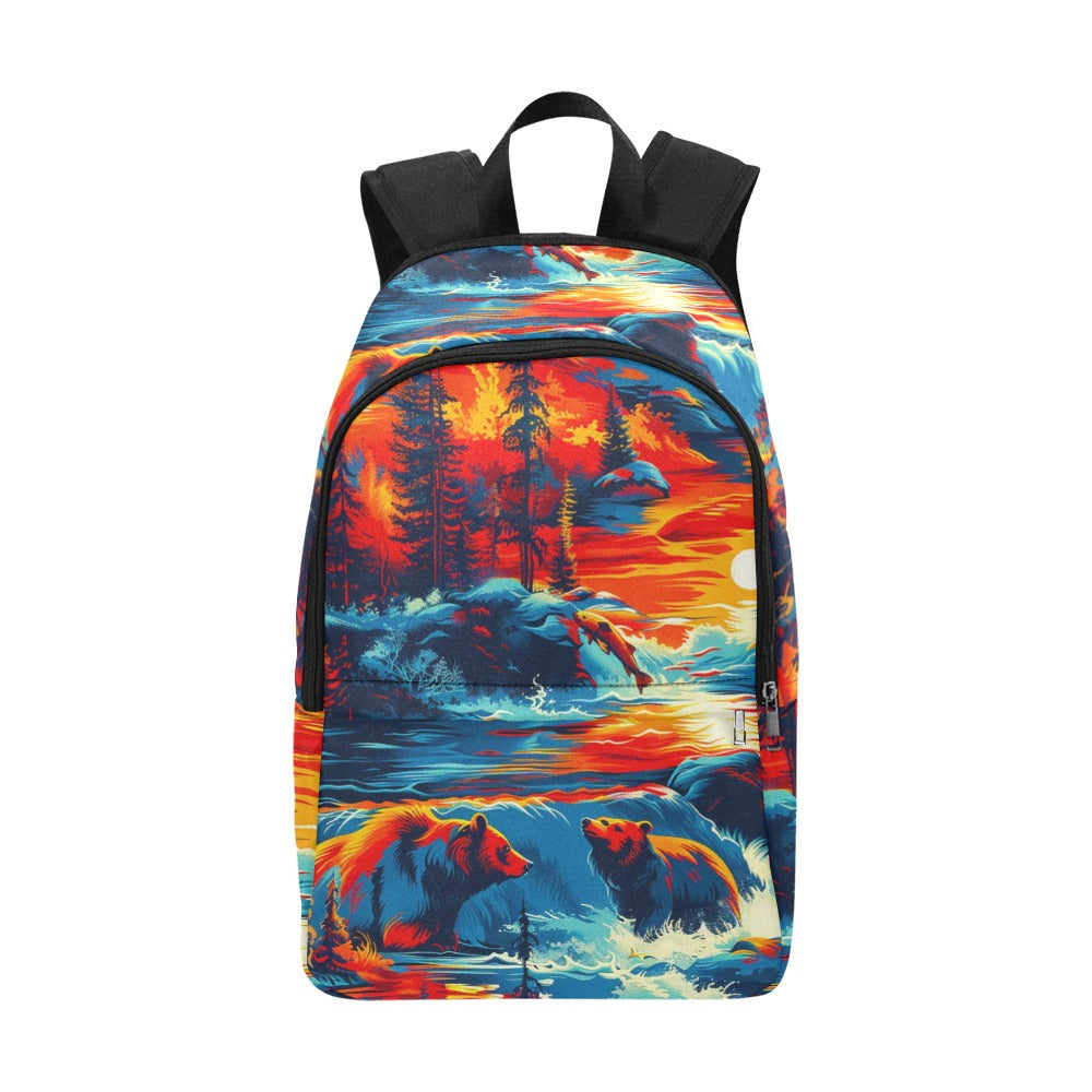 Fishing Bears 2 Backpack