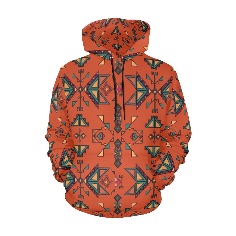 Arrow Dawn Orange Hoodie for Men