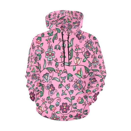 Amber Evening Garland Pink Hoodie for Men
