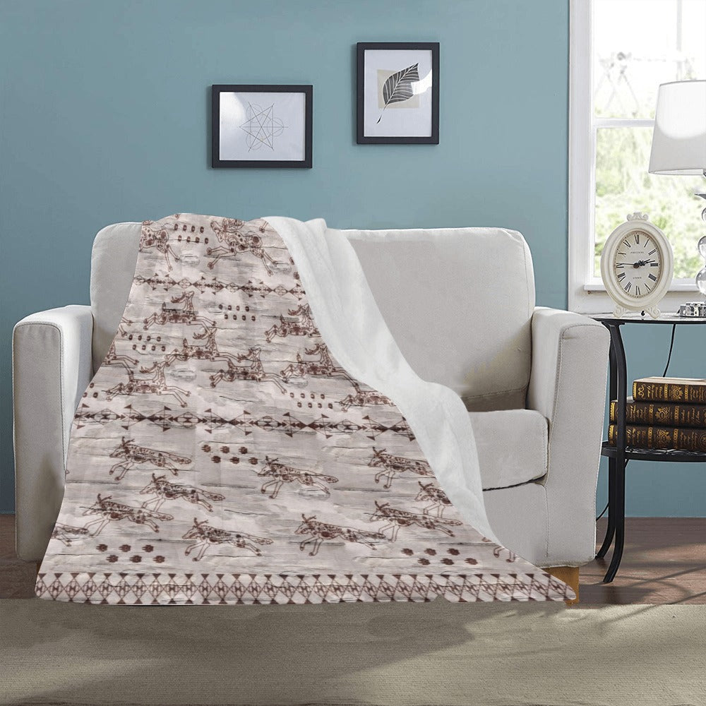 Wild Run Ultra-Soft Micro Fleece Blanket 40"x50"