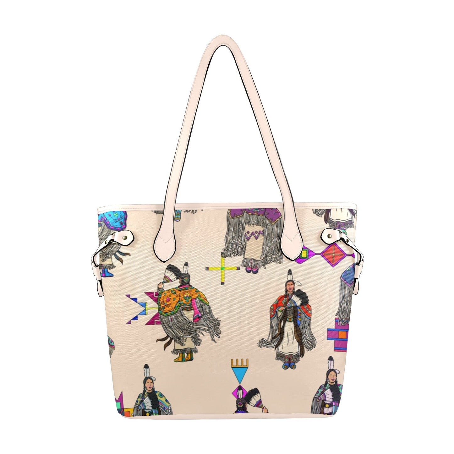 Women's Tradish Dancers  Muslin Clover Canvas Tote Bag