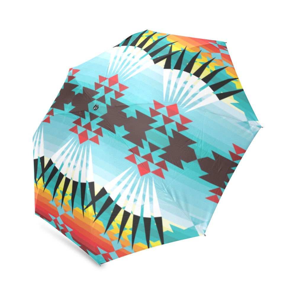 ribbonwork bustle Foldable Umbrella