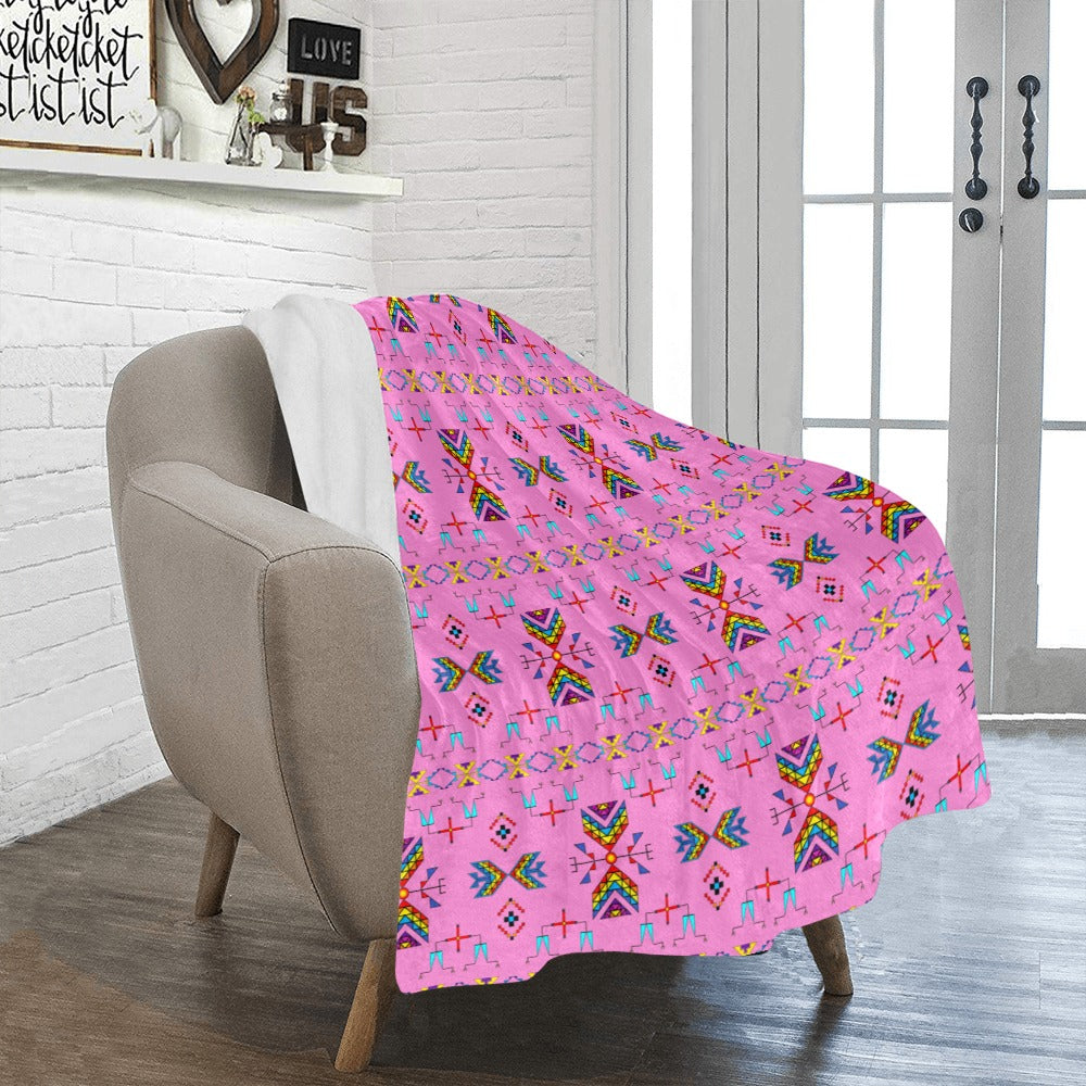 Rainbow Chief Rainbow Blush Ultra-Soft Micro Fleece Blanket 40"x50"