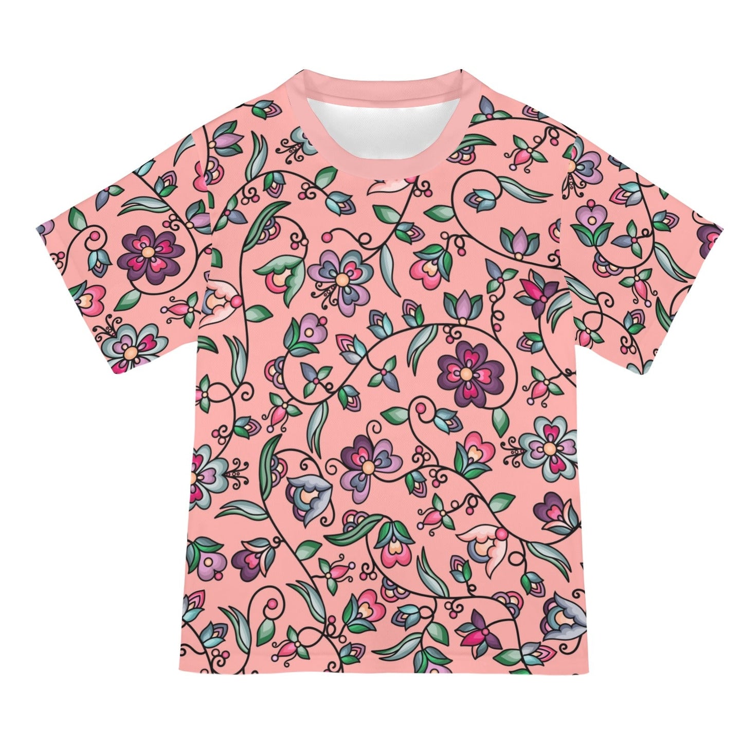 Amber Evening Garland Peach Tee