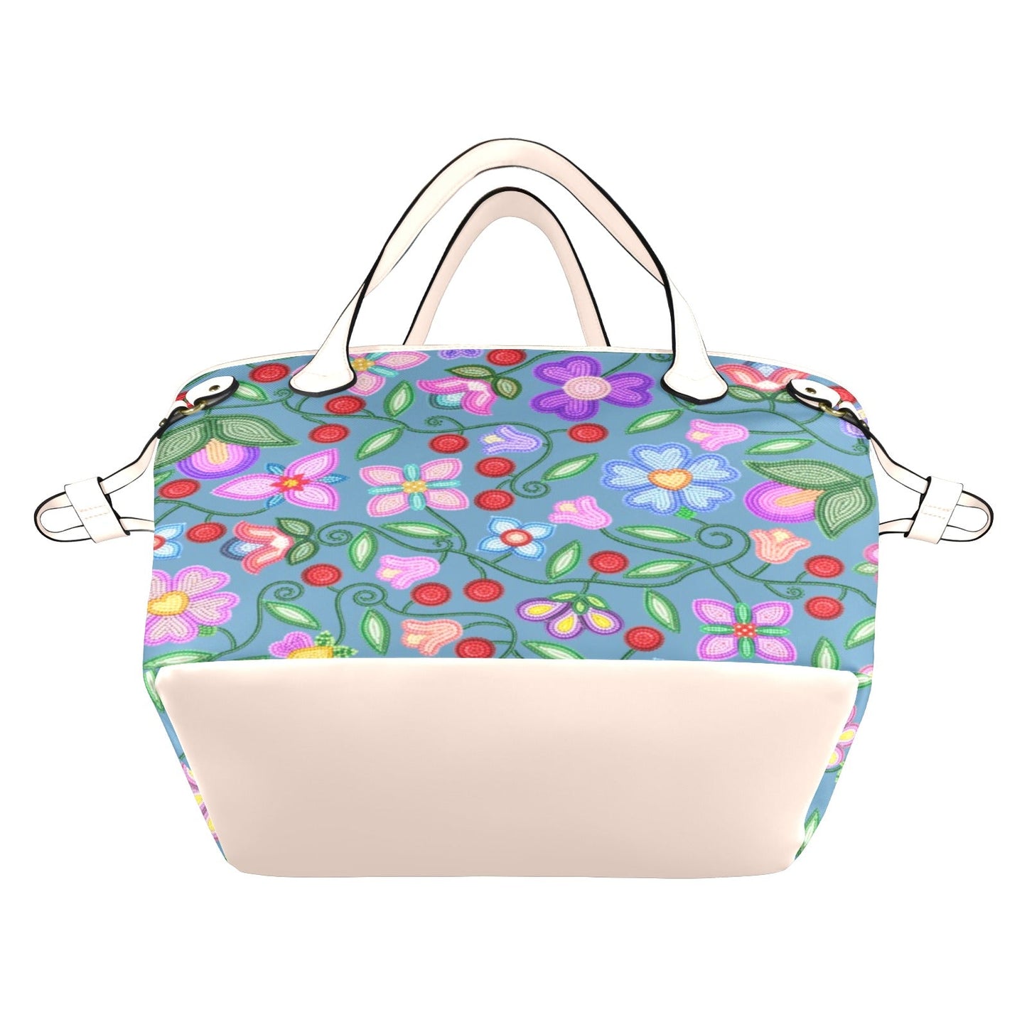 Petal Harmony River Clover Canvas Tote