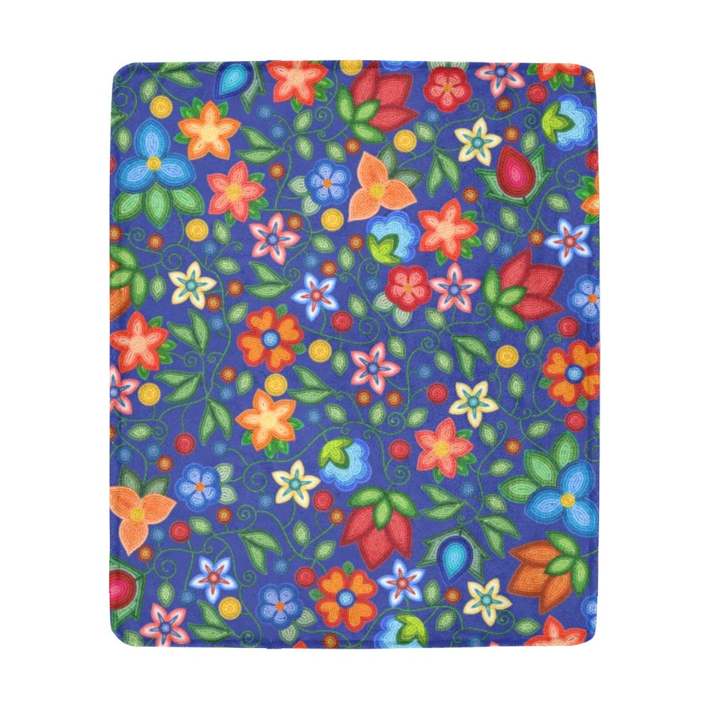 Morning Harmony Sapphire Large Micro Fleece Blanket