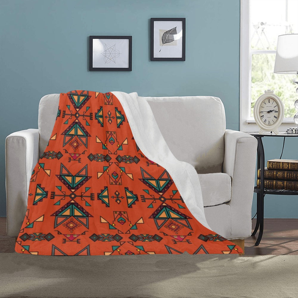 Arrow dawn Orange Ultra-Soft Micro Fleece Blanket 40"x50"