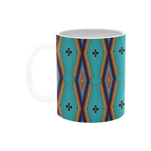 Load image into Gallery viewer, Diamond in the Bluff Turquoise Mug
