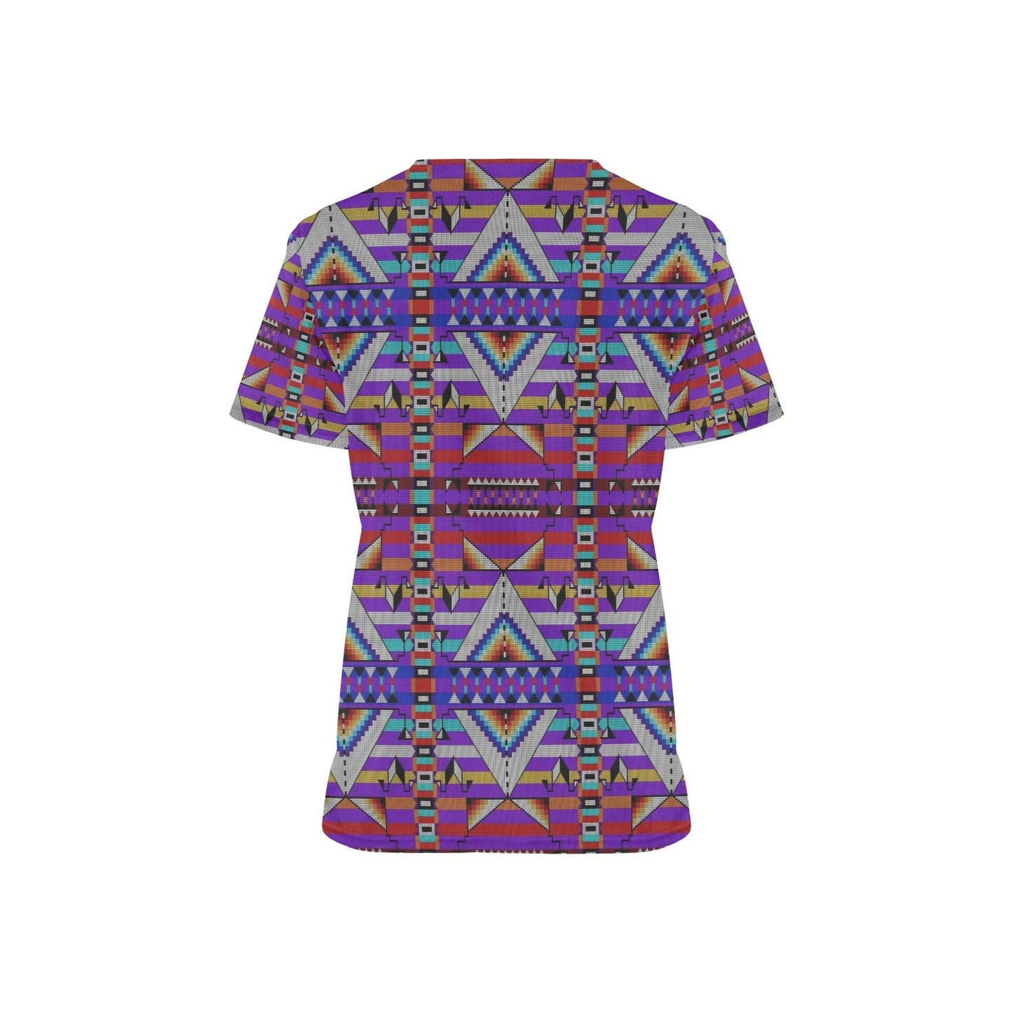 Medicine Blessing Purple Scrub Top