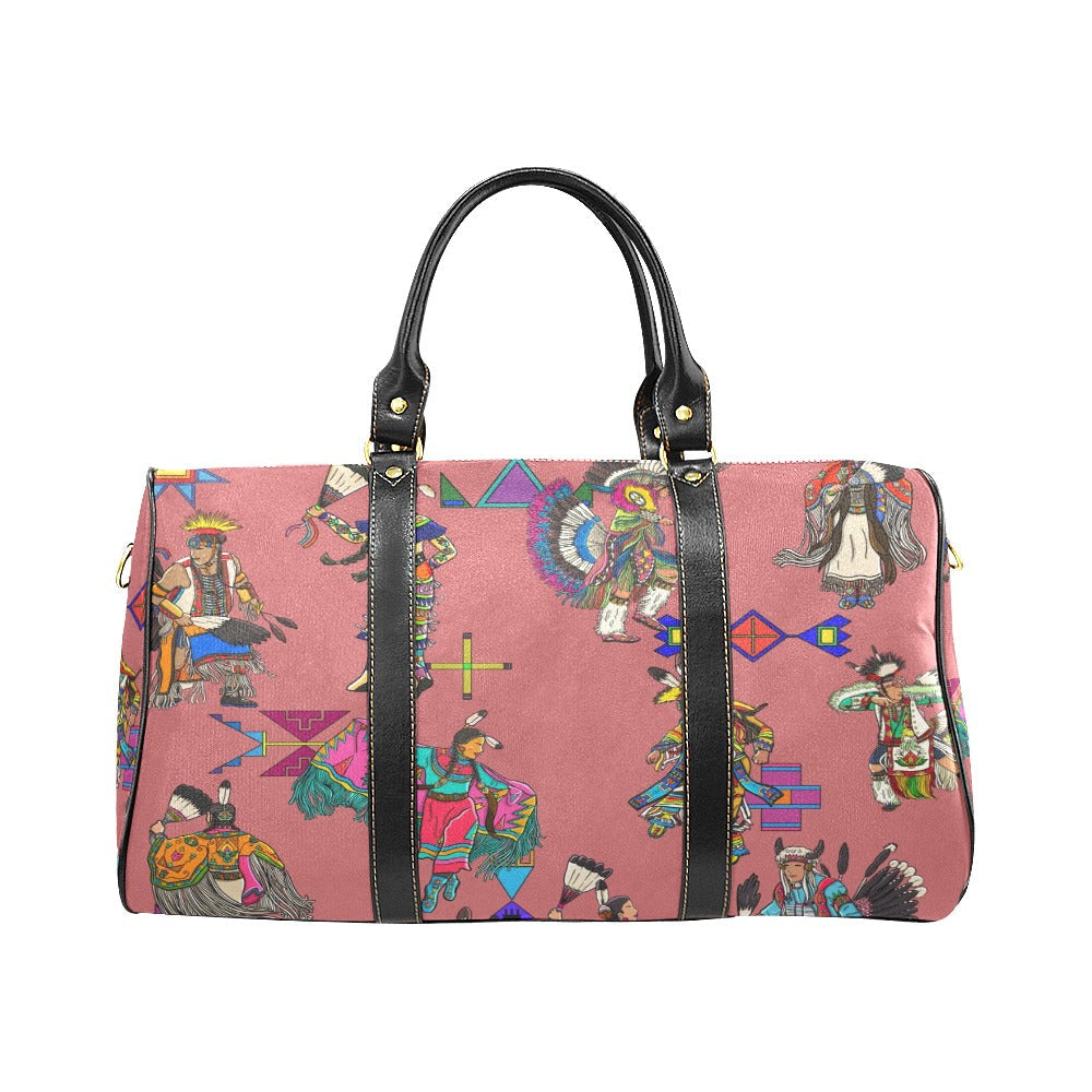 Grand Entry Dancers Terra Cotta Small Travel Bag