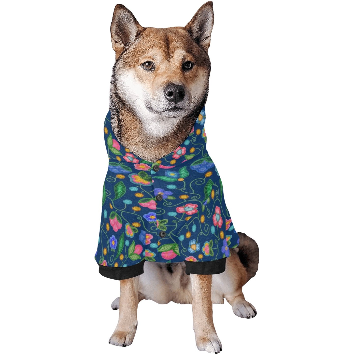 Skyberry Serenade Navy Pet Hoodie